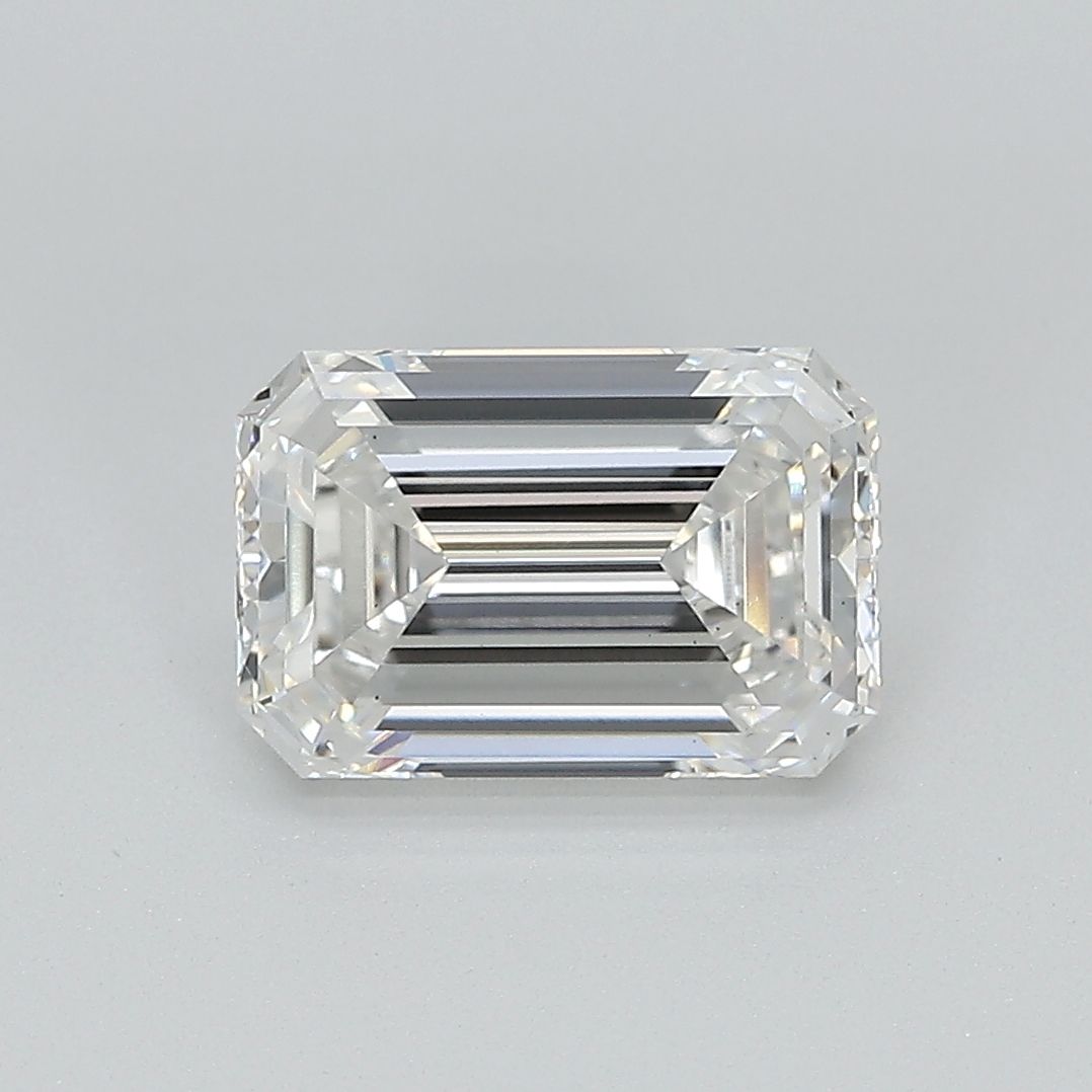 1.05 Carat E-VVS2 Emerald Lab Diamond